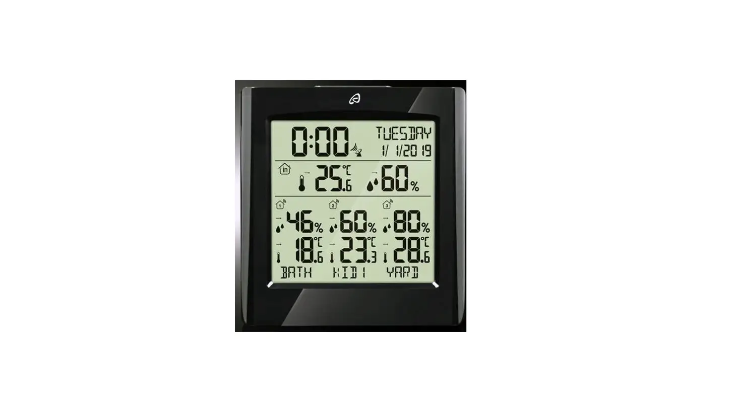 Auriol 4-ld5641 Radio Controlled Weather Station Instruction Manual