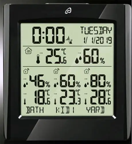 AURIOL 4-LD5641 Radio Controlled Weather Station