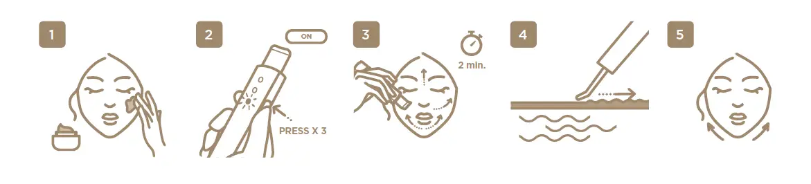 ROWENTA -LV8030F0 -Skin-Sonic -Purifier- FIG 3