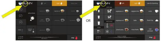 OttLite R34009 Rechargeable Desk Lamp with Lighted - MENU OPTIONS