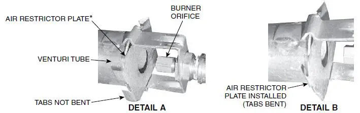 REZNOR 1034364-A Vented Gas Fired Unit 2