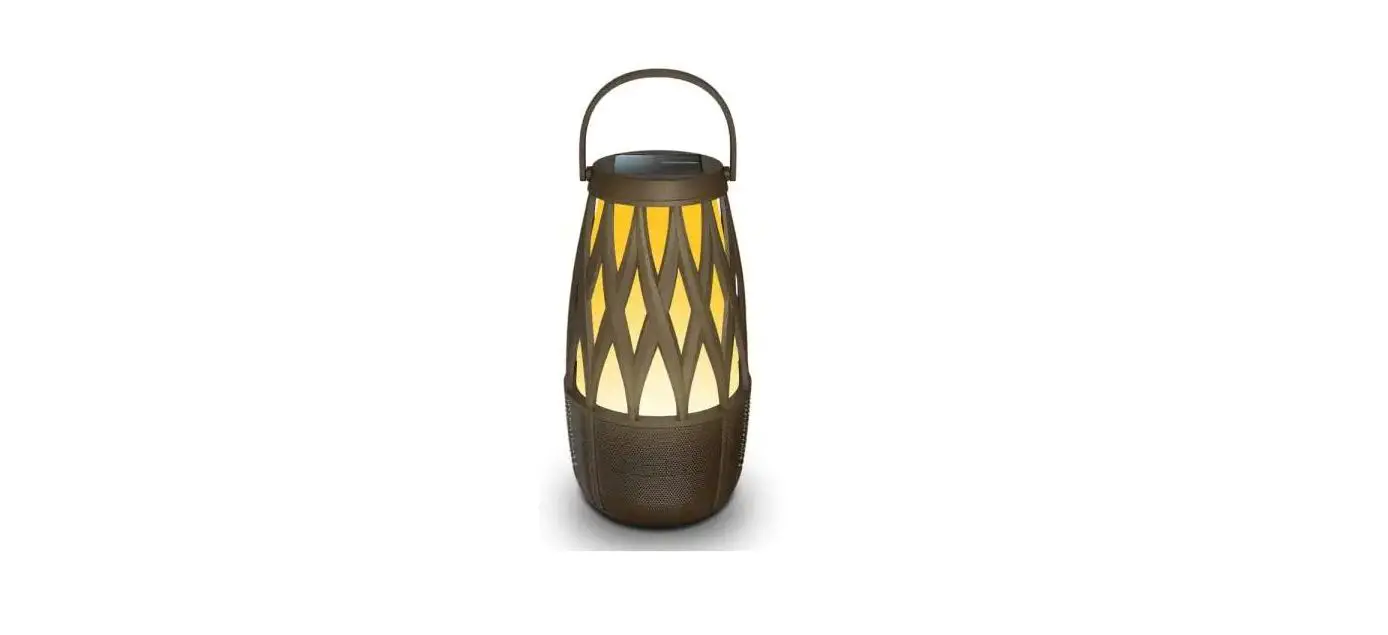 Ion Isp136 Tahiti Speaker Solar Lantern-style Outdoor Illuminated Bluetooth Speakers User Guide