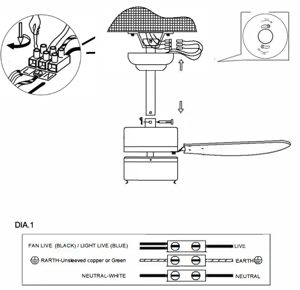 MINIMUS WGS 386EL Smart Ceiling Fan-fig6