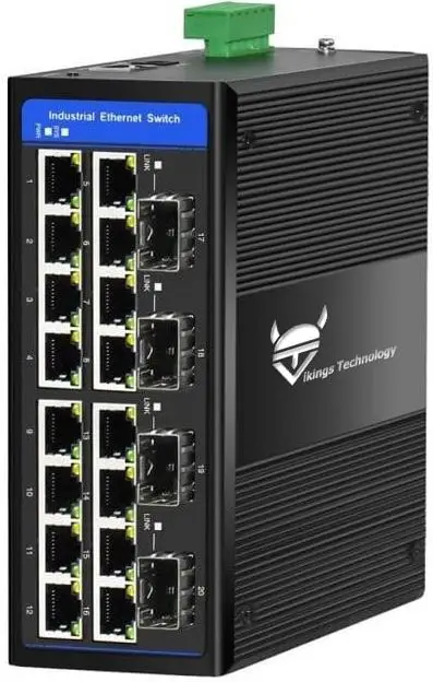 vikings SMG1640-D3 Managed Industrial Switch PRO