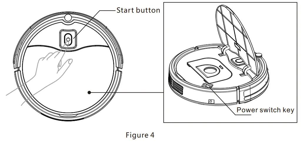 HENRAC TECH HKS 886 Intelligent Sweeping Robot Vacuum Cleaner - fig 1