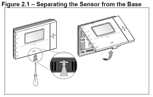 LENNOX-LNX74-542.3-Carel-pAD-Digital-Wall-Stat-Humidity-Sensor-FIG-1