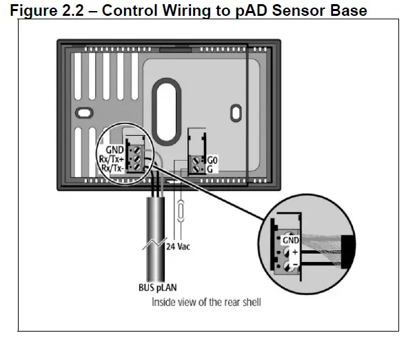 LENNOX-LNX74-542.3-Carel-pAD-Digital-Wall-Stat-Humidity-Sensor-FIG-2
