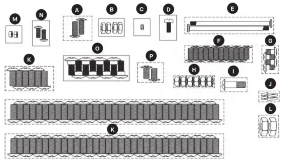 MASTERBUILT MB20042219 Extra Large Charcoal Grill - Hardware