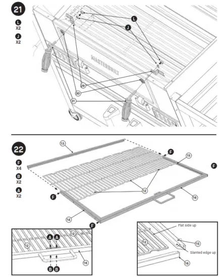 MASTERBUILT MB20042219 Extra Large Charcoal Grill - fig 11