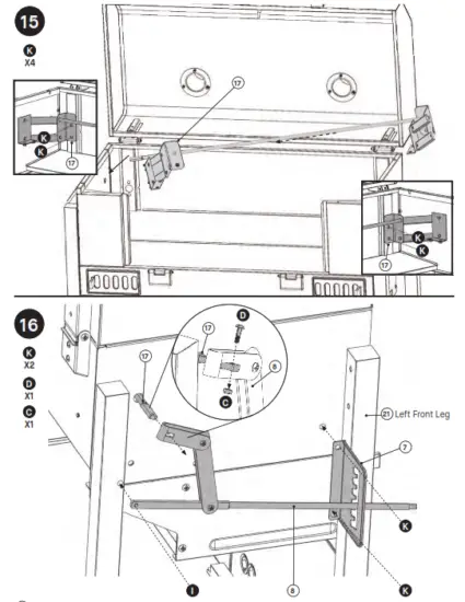 MASTERBUILT MB20042219 Extra Large Charcoal Grill - fig 7