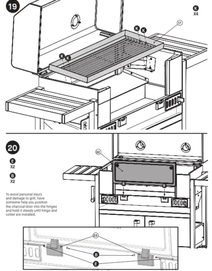 MASTERBUILT MB20042219 Extra Large Charcoal Grill - fig 9