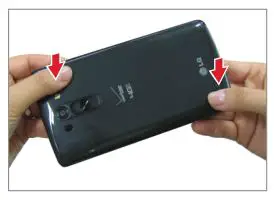 LG G Vista Phone - Replace the Back Cover