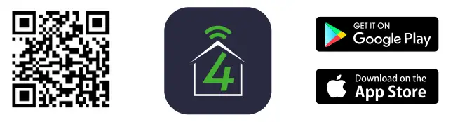 eco4life CPF826 Cloud WiFi Digital Photo Frame - QR