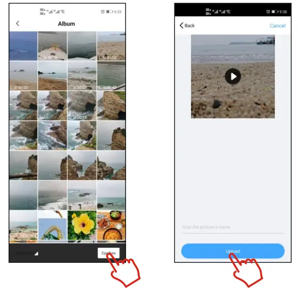 eco4life CPF826 Cloud WiFi Digital Photo Frame - app5