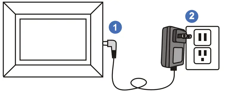 eco4life CPF826 Cloud WiFi Digital Photo Frame - fig1