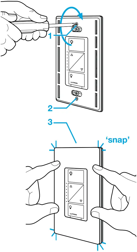 LUTRON P PKG 1W WH Caseta Wireless In Wall Dimmer - Fig 14