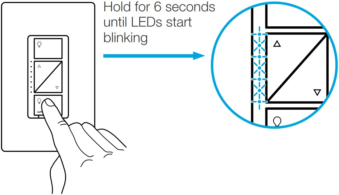 LUTRON P PKG 1W WH Caseta Wireless In Wall Dimmer - Fig 19