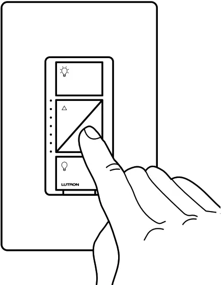 LUTRON P PKG 1W WH Caseta Wireless In Wall Dimmer - Fig 22