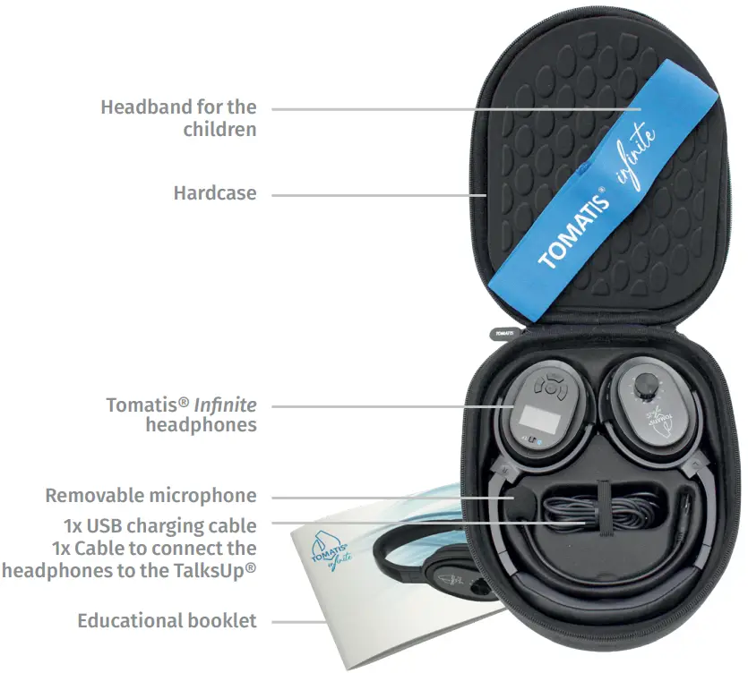 TOMATIS 2AQR2 INFINITE Infinite Wireless Headphone 16