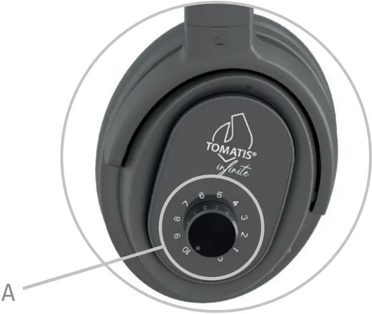 TOMATIS 2AQR2 INFINITE Infinite Wireless Headphone 25