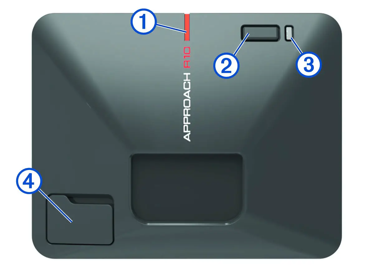 GARMIN APPROACH R10 Portable Golf Launch Monitor Device Overview 1