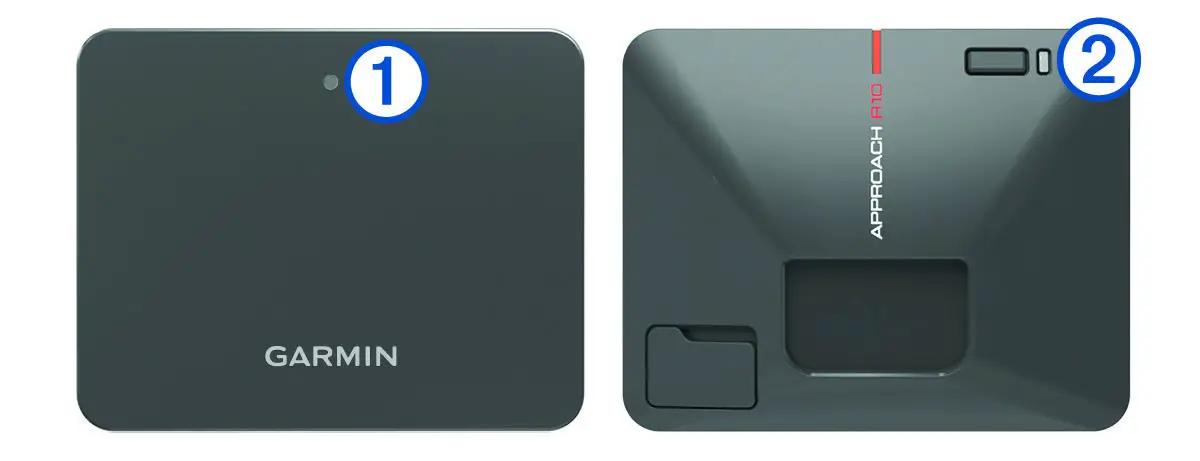 GARMIN APPROACH R10 Portable Golf Launch Monitor LED Statuses 1