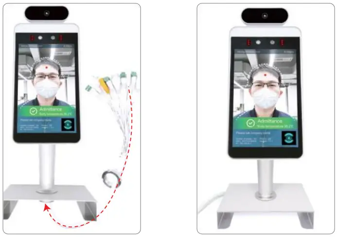 Nzs SV 1081X Smart Pass Management Module - insert the cable