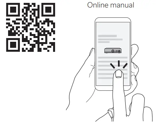 DENON PMA 900HNE Integrated Network Amplifier - qr code
