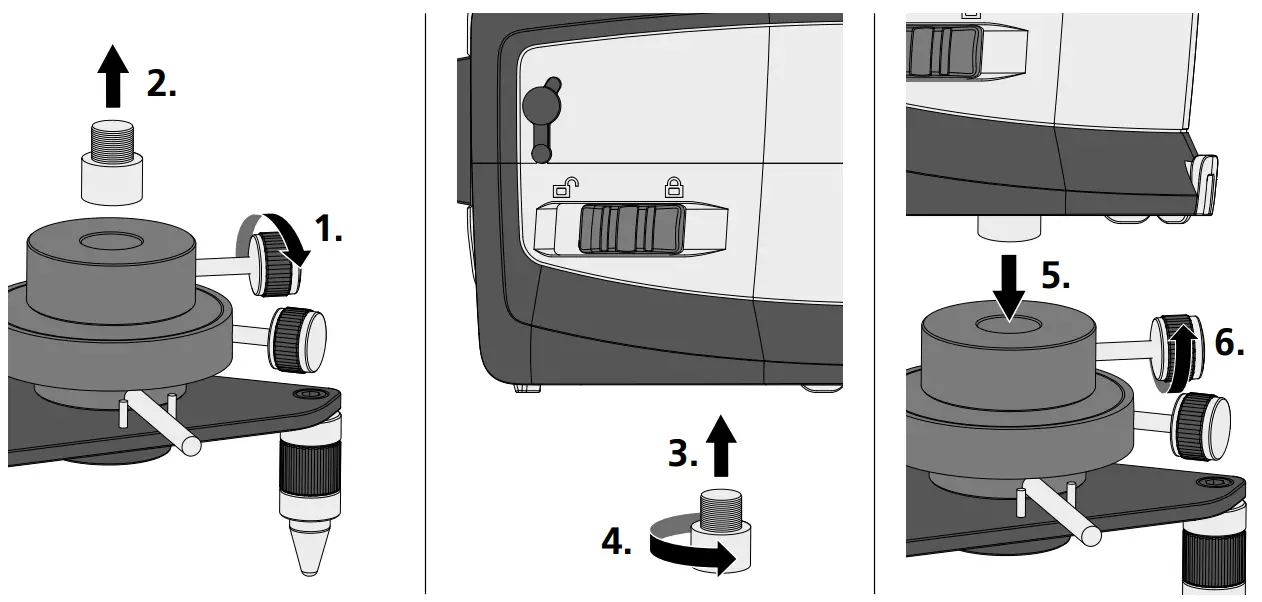 Laserliner 036 31 CenterBase 2 Adjustable Base - Mounting