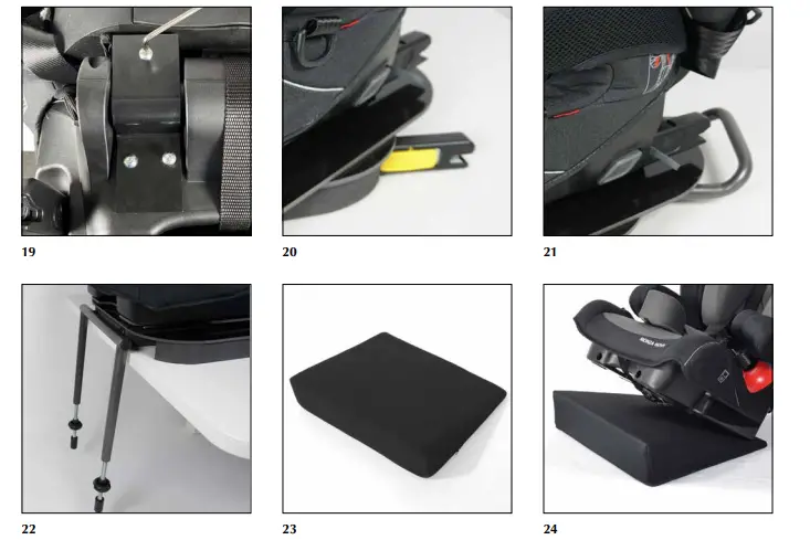 40006 RECARO Monza Nova 2 Reha Disabled Children Seat FIG 14