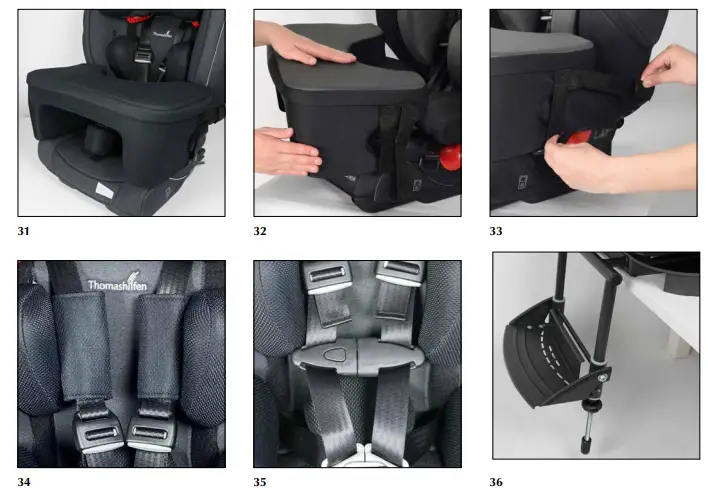 40006 RECARO Monza Nova 2 Reha Disabled Children Seat FIG 16