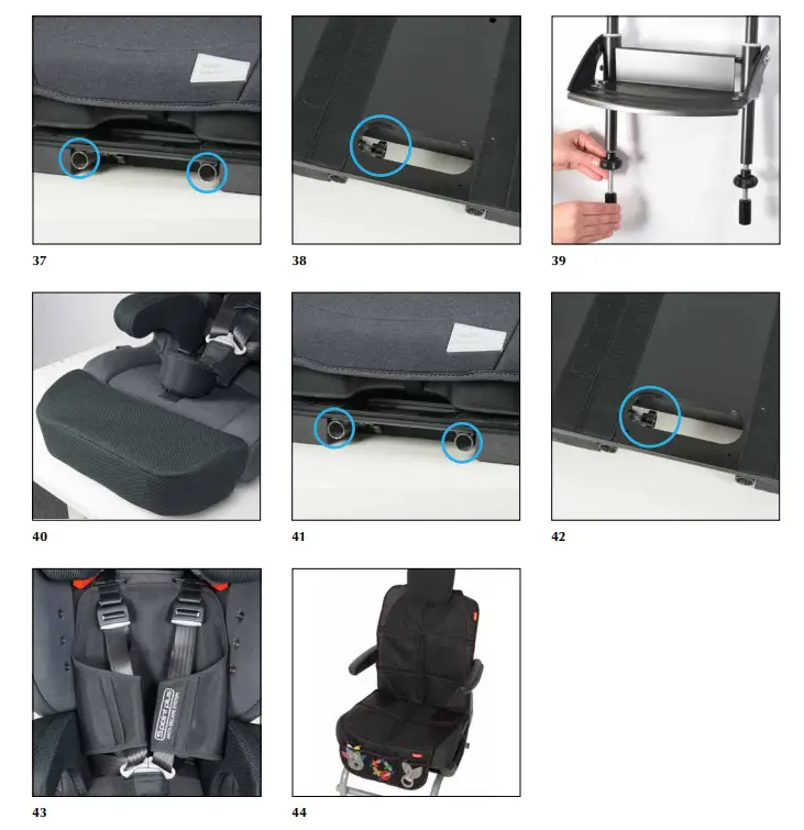 40006 RECARO Monza Nova 2 Reha Disabled Children Seat FIG 17