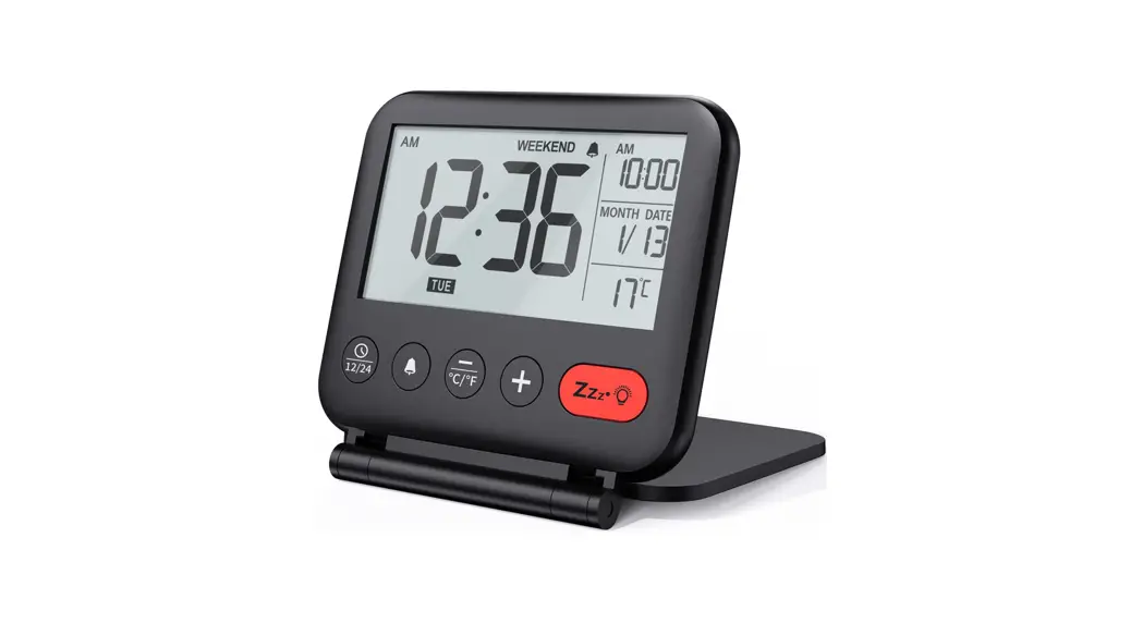 Noklead Yx5247b Digital Travel Alarm Clock User Manual
