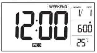 NOKLEAD YX5247B Digital Travel Alarm Clock