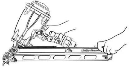 Loading of Nails Step 1