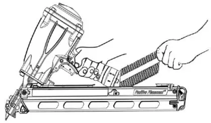 Loading of Nails Step 2