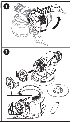 WAGNER FLEXiO 590 Handheld HVLP Paint Sprayer - fig 14