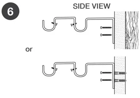 EXCLUSIVE HOME ER1028 01 Double Curtain Rod Kit in Matte Silver - fig 6