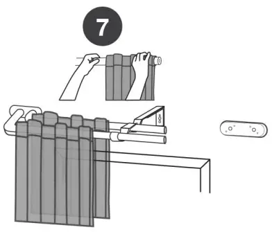 EXCLUSIVE HOME ER1028 01 Double Curtain Rod Kit in Matte Silver - fig 7