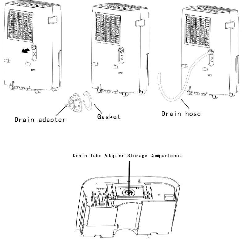 JHS D025B-25PT Dehumidifier-8