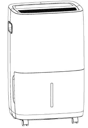 JHS D025B-25PT Dehumidifier