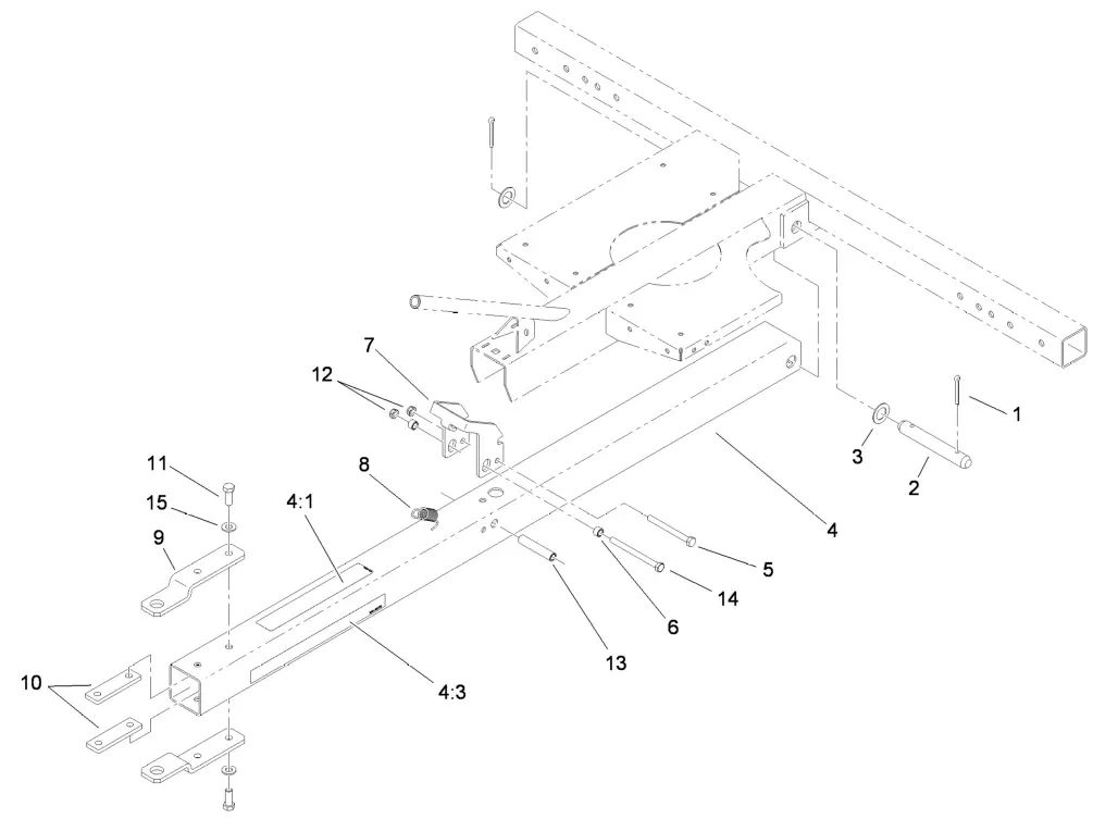 TORO 04238 Trans Pro 80 Tow-Behind Trailer - fig2