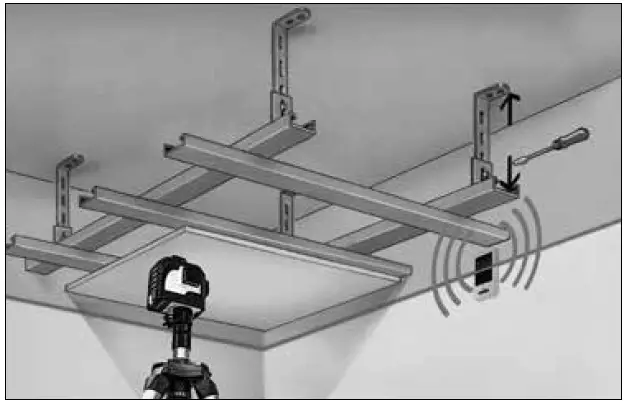 Laserliner 033 40 RangeXtender 40 Red Laser Receiver-7