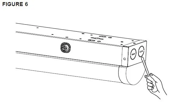 savr E-LSN05B-4U LED Linear Strip Light fig (5)