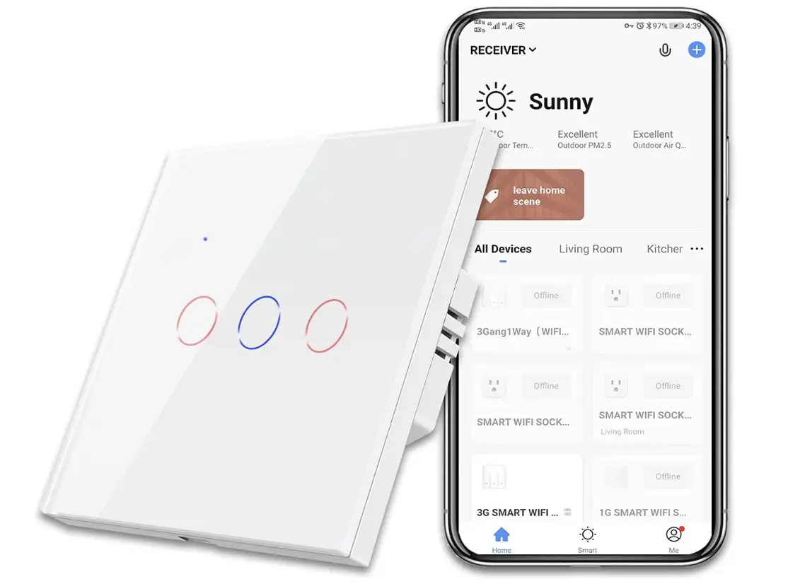 CNBINGO-‎DS-101JL-Smart-Touch-Light-Switch