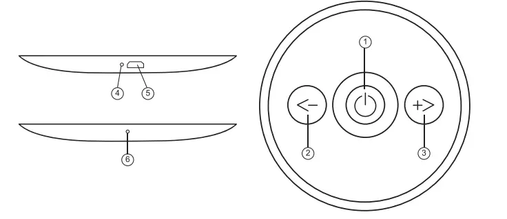 SYLVANIA-SP739-BLACK2PK-TWS-LED-Bluetooth-Speaker-1