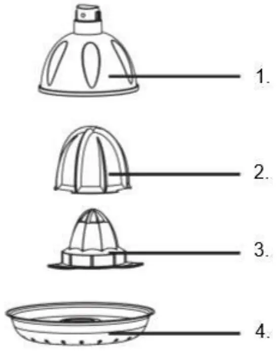 gorenje CJ100HE Citrus Juicer - General Describtion 1