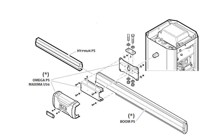 BFt MAXIMA ULTRA 36 Barrier Kit 12