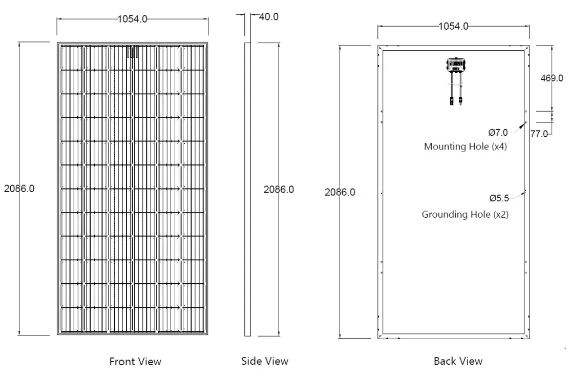 MISSION SOLAR MSE415SX6Z 415W Solar Panel 144 Cell - FIG 26