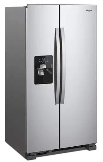 Whirlpool WRS555SIHZ 36 Inch Freestanding Side by Side Refrigerator
